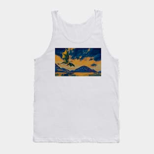 Dragon Sunset Fantasy Landscape Tank Top